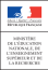 Ministère de l’éducation nationale enseignement supérieur recherche